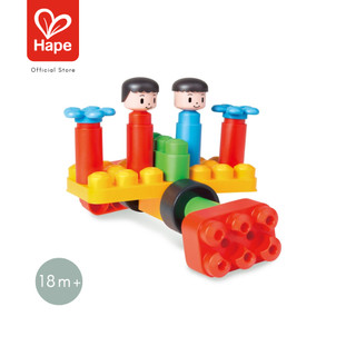 Hape - Adventure Playground Kit ตัวต่อโพลีเอ็มชุดสวนสนุก 110 ชิ้น 18M+ รูปที่ 6