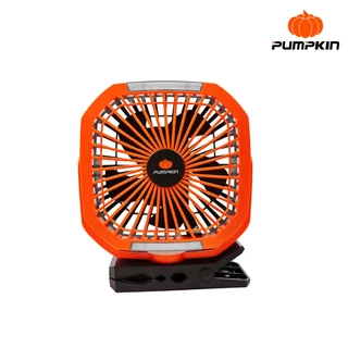 PUMPKIN 50612 พัดลมพกพาไร้สาย 8 นิ้ว 2 IN 1 พร้อมไฟ LED