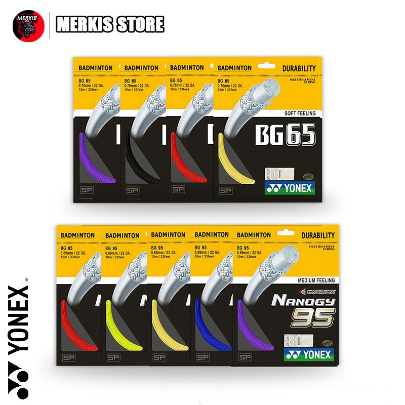 BG65 BG95 Nanogy เอ็นแบด 0.70mm / 0.69mm ทนทาน ซับแรงดี สีสันสดใส 10m ของแท้ 100%!!