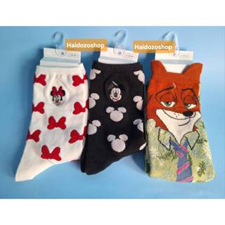 Disney Sock ถุงเท้ายาว จากช็อปดีสนีย์สโตร์ ลิขสิทธิ์แท้ มีให…