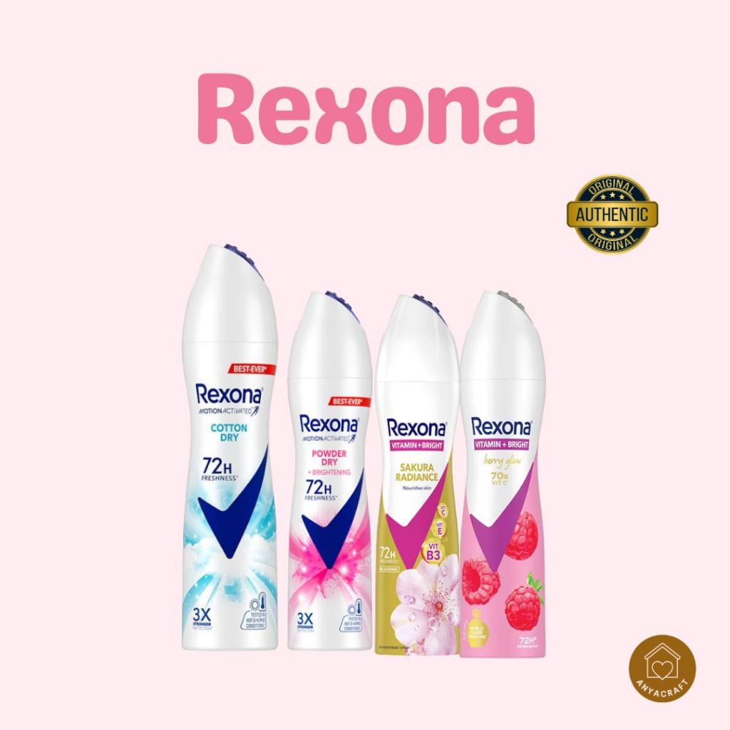 [A014] Rexona เรโซน่า บอดีสเปรย์ ขนาด 135 มล.