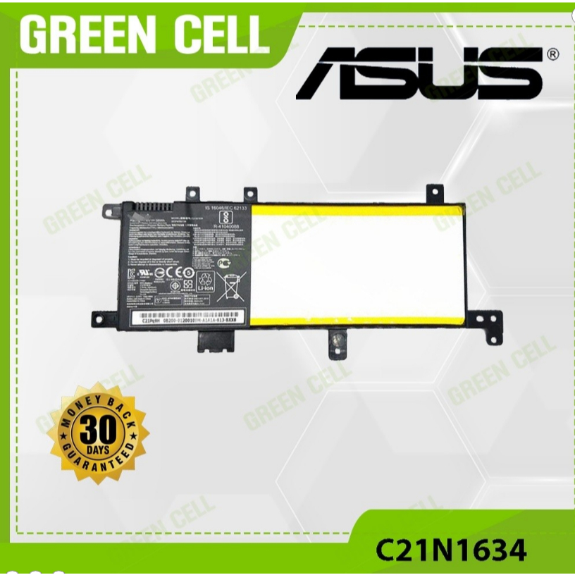 Asus Laptop Battery C21N1634 for VivoBook R542U R542UR V587U X542 X542U X580B X580U