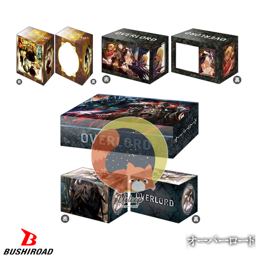 Bushiroad Deck Holder V3 & Storage Box V2 & Premium Deck Holder Overlord : Albedo