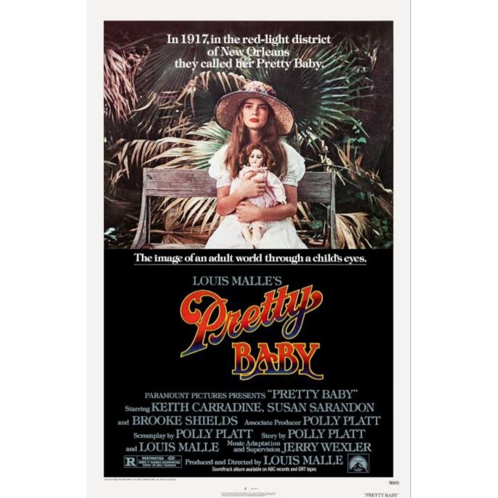ของสะสมสำหรับเครื่องBlu-ray+DVD ปก+สกรีนแผ่น Pretty Baby (1978) เด็กสาวแสนสวย