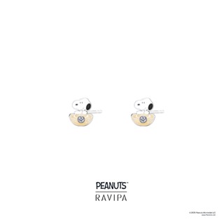 Ravipa | Snoopy Golden Bucket Studs - ต่างหู