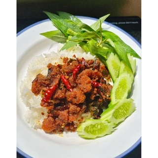 ผัดเผ็ดปลาดุกสมุนไพร(ไร้ก้าง)💥"ผัดพริกขิง"💥(12ซอง) บองนัวแม่ส่าห์ สินค้าขายดี💯