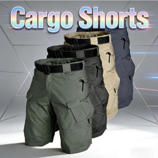 COD กางเกงขาสั้นผู้ชาย กางเกงขาสั้นสินค้าทางยุทธวิธีกันน้ำ M…