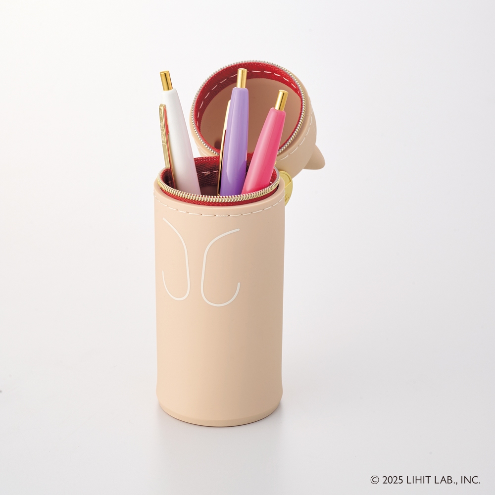(Limited Edition) LIHIT Cafe Punilabo Stand Pen Case Mini (กระเป๋าซิลิโคนตั้งได้ไซส์มินิ) A-8811 ราคา ถูกที่สุด ดีลบีเคเค แกลเลอรีภาพที่ 4