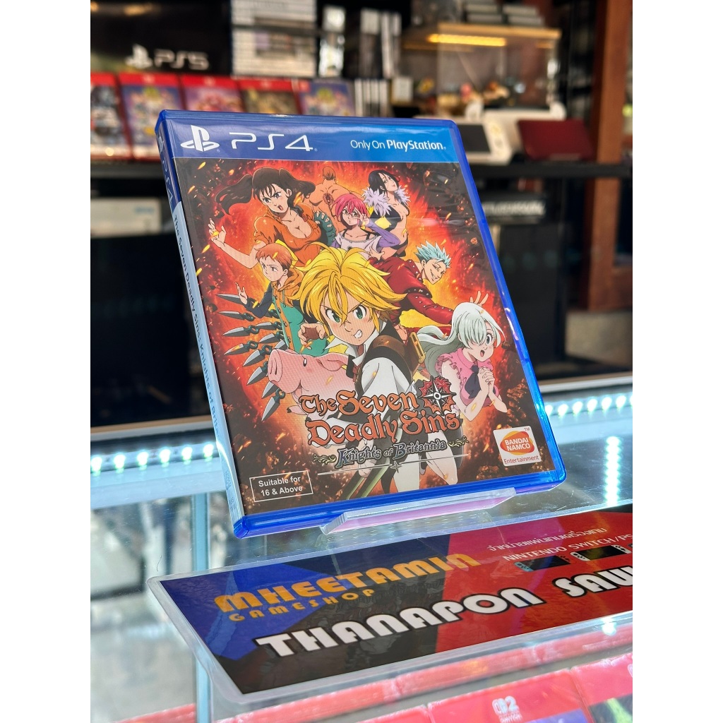 PS4 The Seven Deadly Sins- Knights of Britannia [Z3/ASIA] [มือ2]