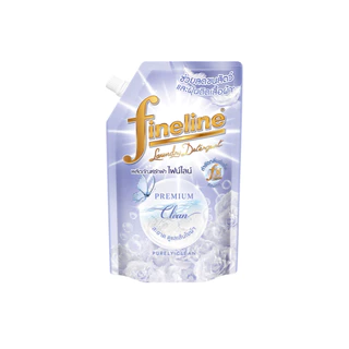[แพ็ค6] Fineline ไฟน์ไลน์ ผลิตภัณฑ์ซักผ้าสูตรถนอมผ้า พรีเมียม คลีน 550 มล., ลดขนสัตว์ติดผ้า