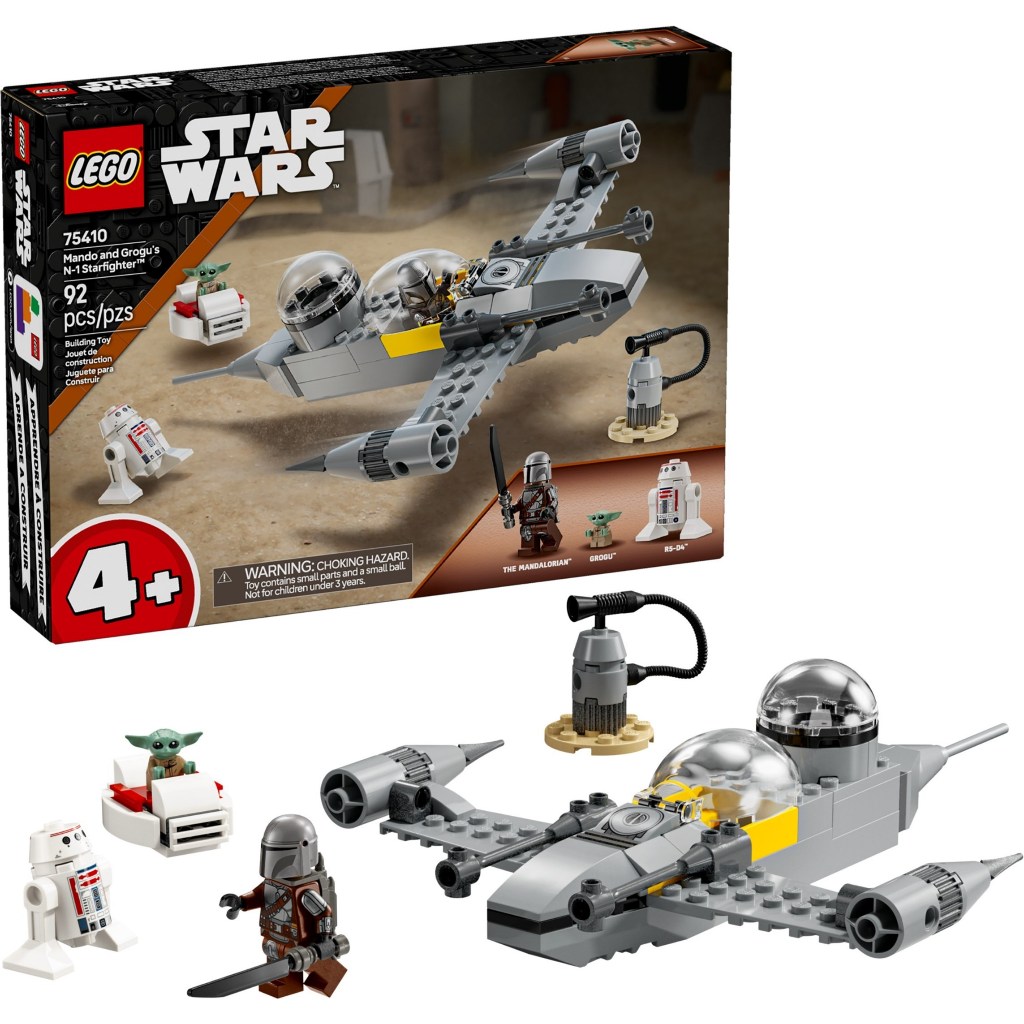 Lego Star Wars 75410 Mando and Grogu's N-1 Starfighter (สินค้าใหม่พร้อมส่ง)