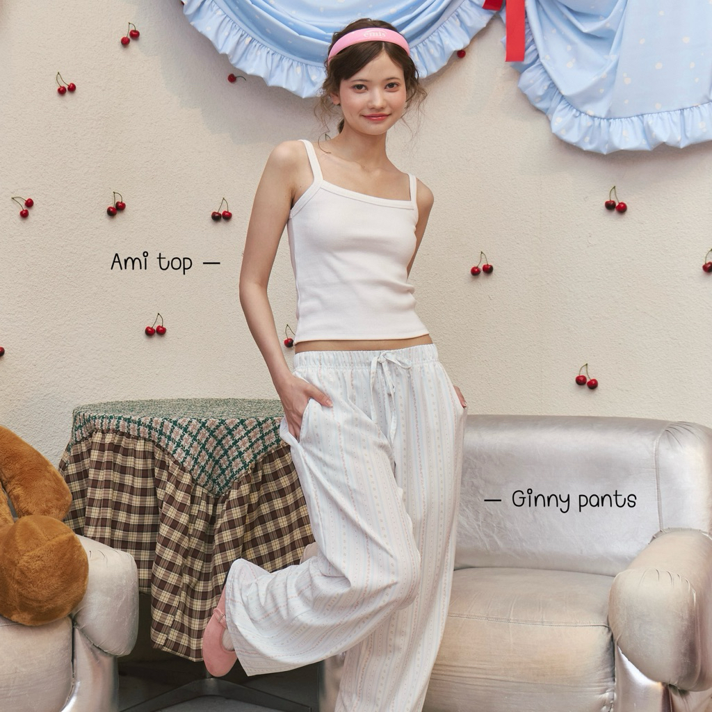 88story.th - Ami top พร้อมส่ง (มีหลายแบบ)เสื้อสายเดี่ยว ผ้าร่องคอตตอนผ้าหนานุ่มยืดหยุ่นได้ดี ทรงสวยงานดีมาก รูปที่ 8