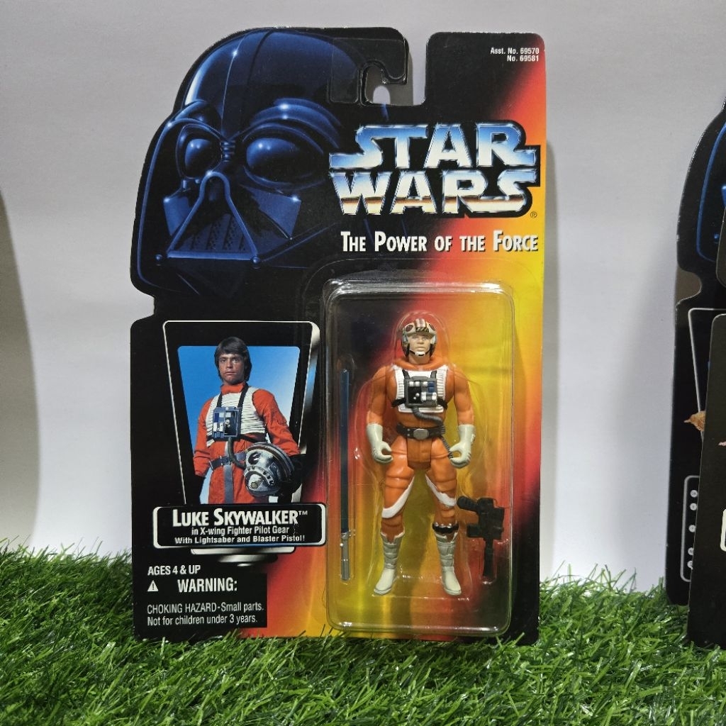 🦾 ฟิกเกอร์สะสม Star Wars Luke Skywalker X-Wing Pilot Kenner 1995 Power of the Force