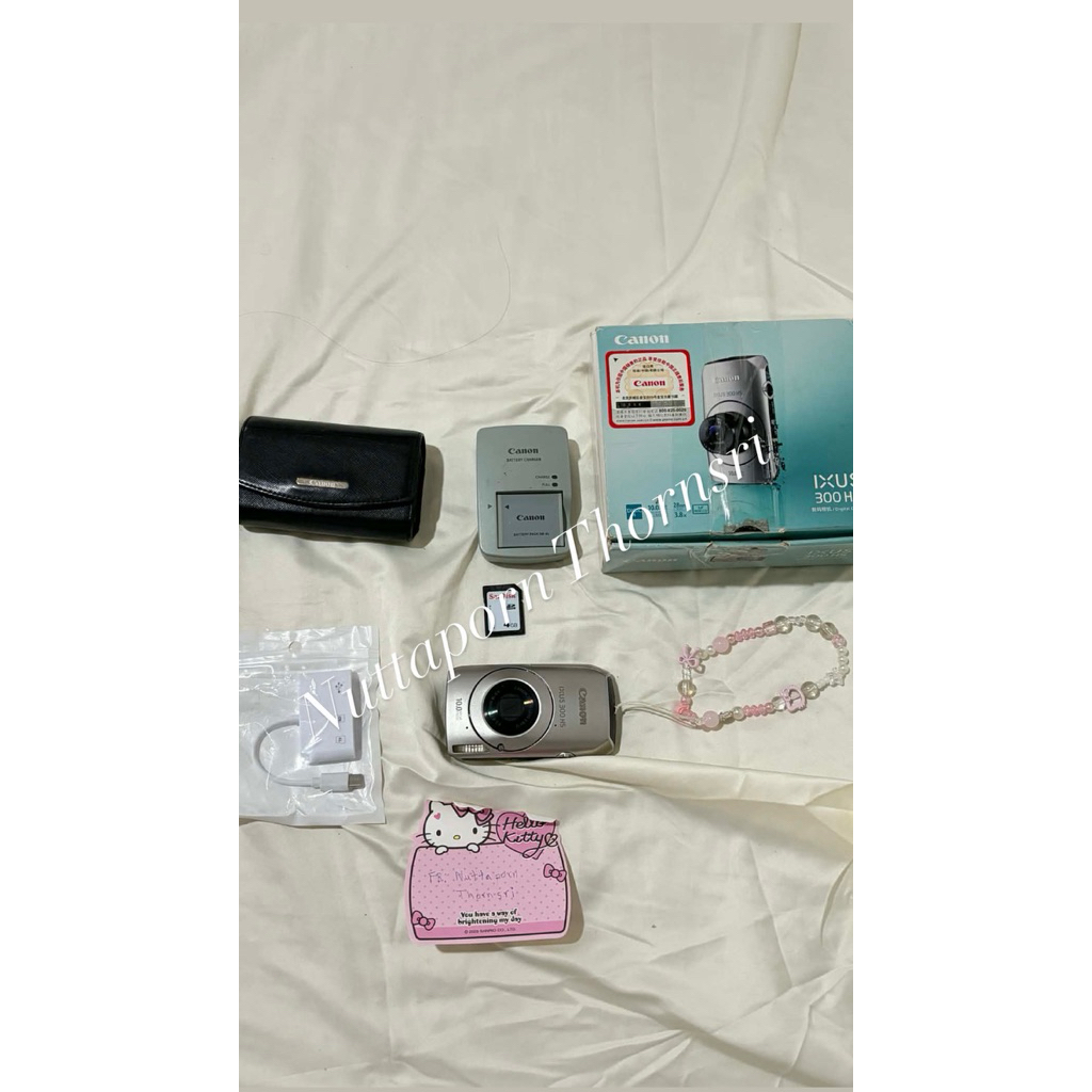 Canon Ixy30S สีเงิน  13,900.- มือสอง