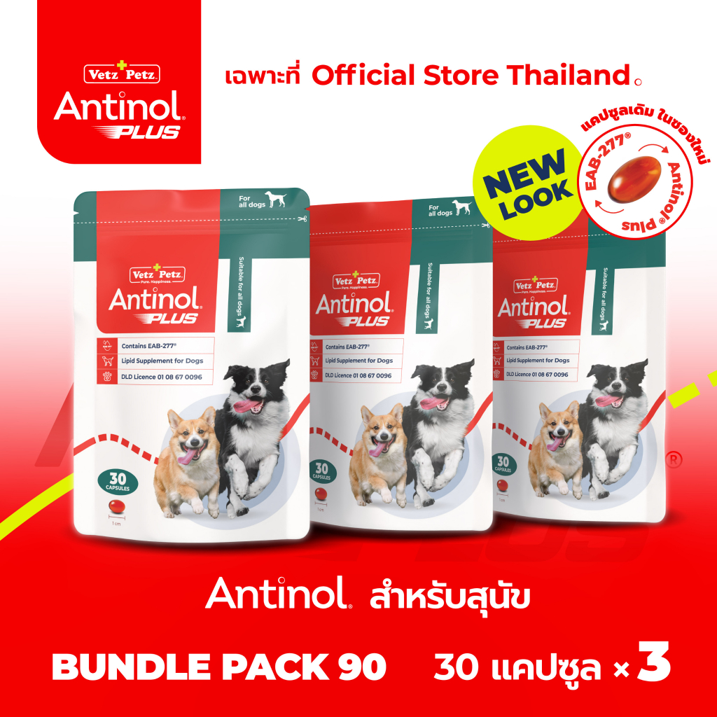 [Official Store] แอนทินอล Antinol® EAB 277™ Bundle Pack 3 กล่อง