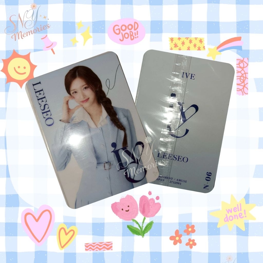 การ์ด IVE (พร้อมส่ง) การ์ด Leeseo 😘✨