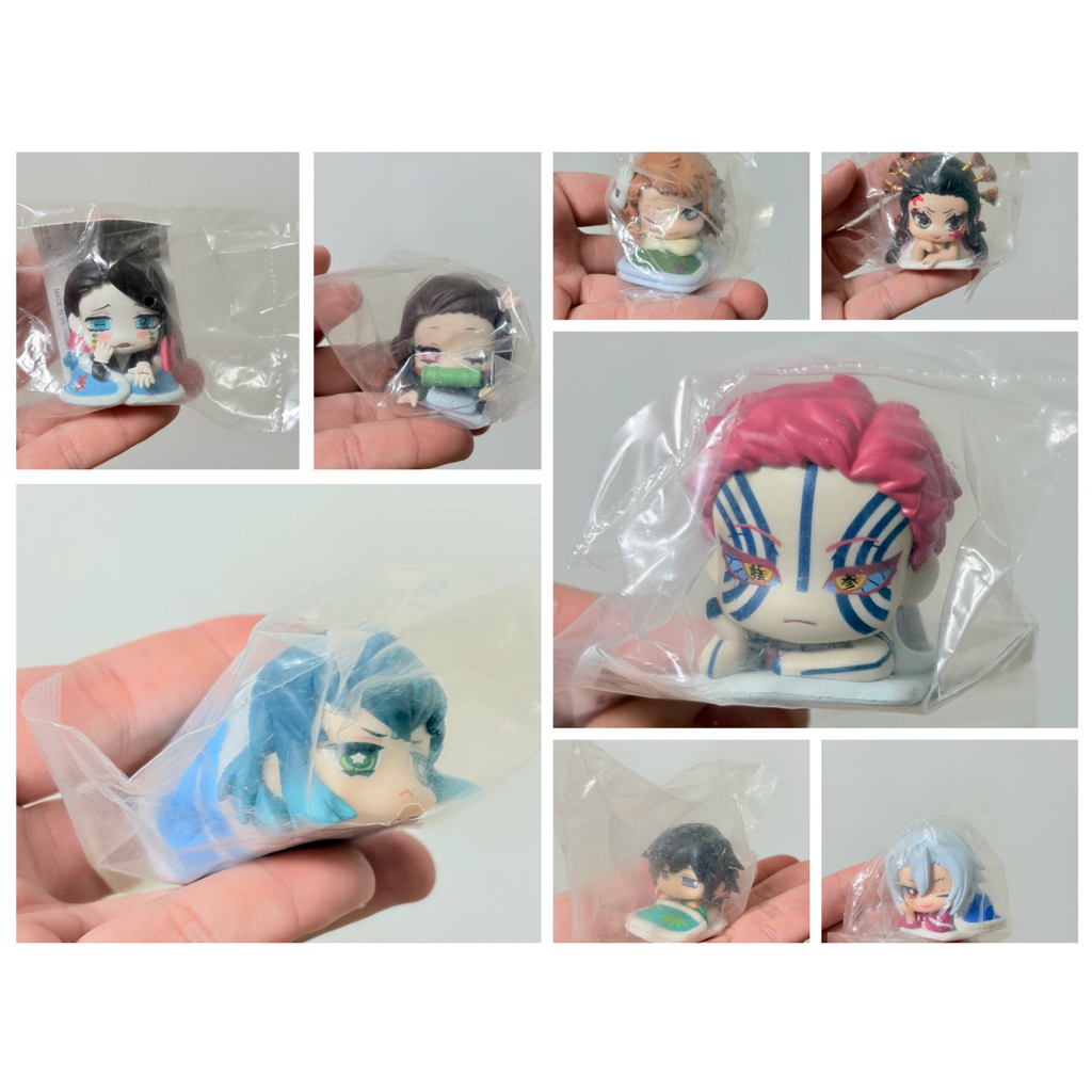 (งานแท้ สินค้ามือสองจากญี่ปุ่น) โมเดล กาชาปอง Gashapon กาชา ดาบพิฆาตอสูร Demon Slayer กิยู อาคาสะ