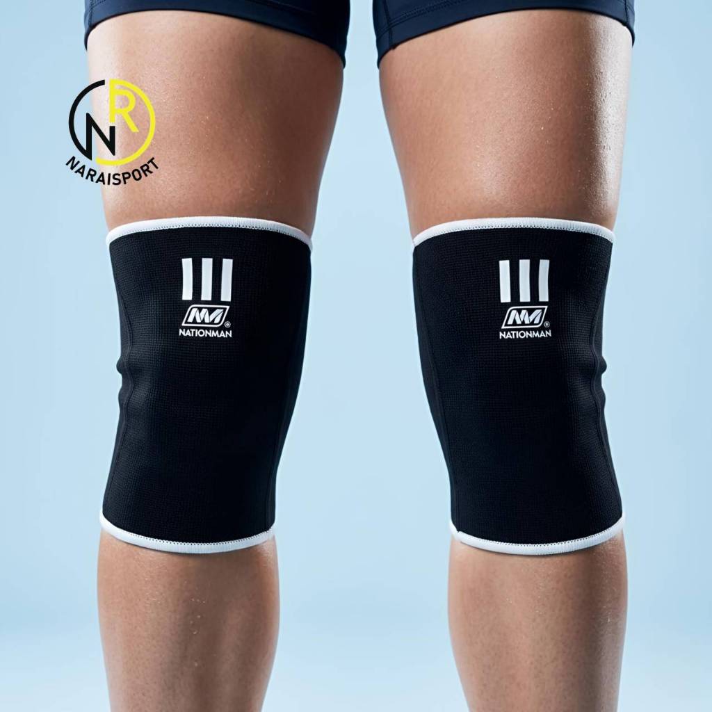**แพค 2 ข้าง**  NATIONMAN สนับเข่า   สำหรับผู้ใหญ่ ขนาด ฟรีไซด์   547 ที่รัดหัวเข่า