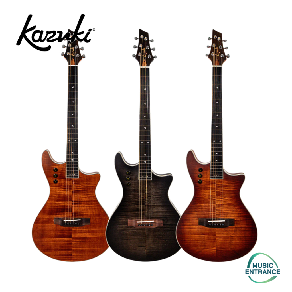 Kazuki Silent Slim Body Series Acoustic SSB02 กีตาร์โปร่ง