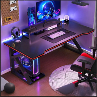 โต๊ะเล่นเกมส์ โต๊ะเกม80-140cm โต๊ะคอมพิวเตอร์เกมมิ่ง สำนักงา…