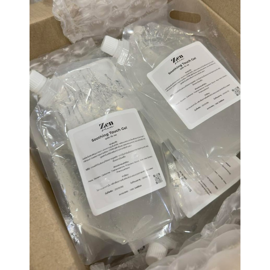 [ยกลัง12โล] เจลสำหรับเครื่อง IPL / Laser เครื่องกำจัดขน เกรดคลินิก แบบถุงเติม เนื้อเจลใส