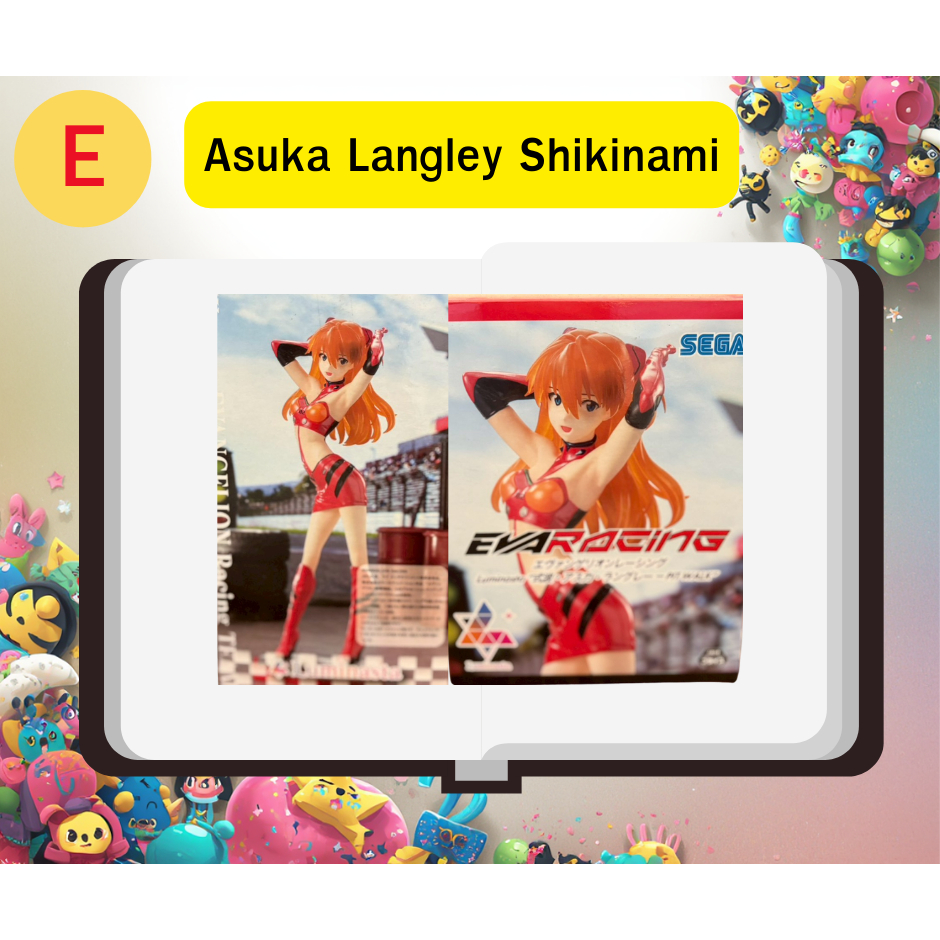 Asuka Shikinami Langley Evangelion Racing Luminasta Asuka Shikinami Langley (Pit Walk) Figure"  มือส