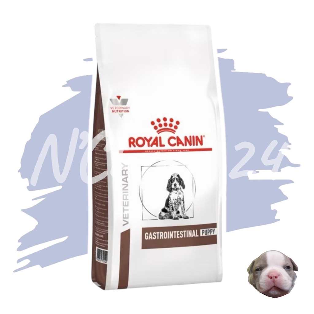 Royal Canin Gastro Intestinal puppy ขนาด 1 กิโลกรัม อาหารลูกสุนัขโรคระบบทางเดินอาหาร ถ่ายเหลว