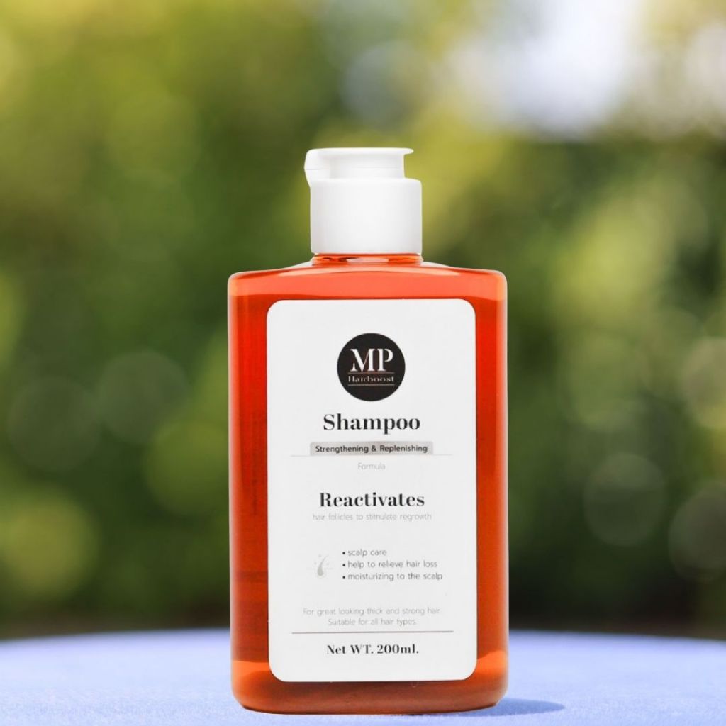 MP Hair Shampoo แชมพูพรีเมี่ยมแชมพูที่ให้กลิ่นและการดูแลแบบเดียวกับที่MP