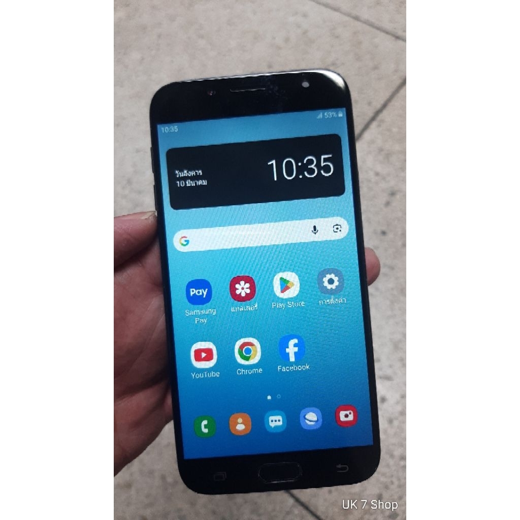 samsung j7pro มือสองใช้งานปกติ แรม3 รอม32