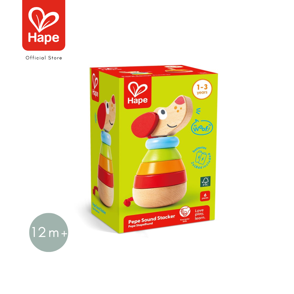 Hape - Pepe Sound Stacker เปเป้เรียงต่อ 12M+ รูปที่ 8