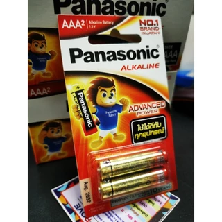 Pana AA -ถ่าน Panasonic ถ่านอัลคาไลน์ AA/AAA แพค 4 ก้อน ถ่านไฟฉาย ของเล่น รีโมท