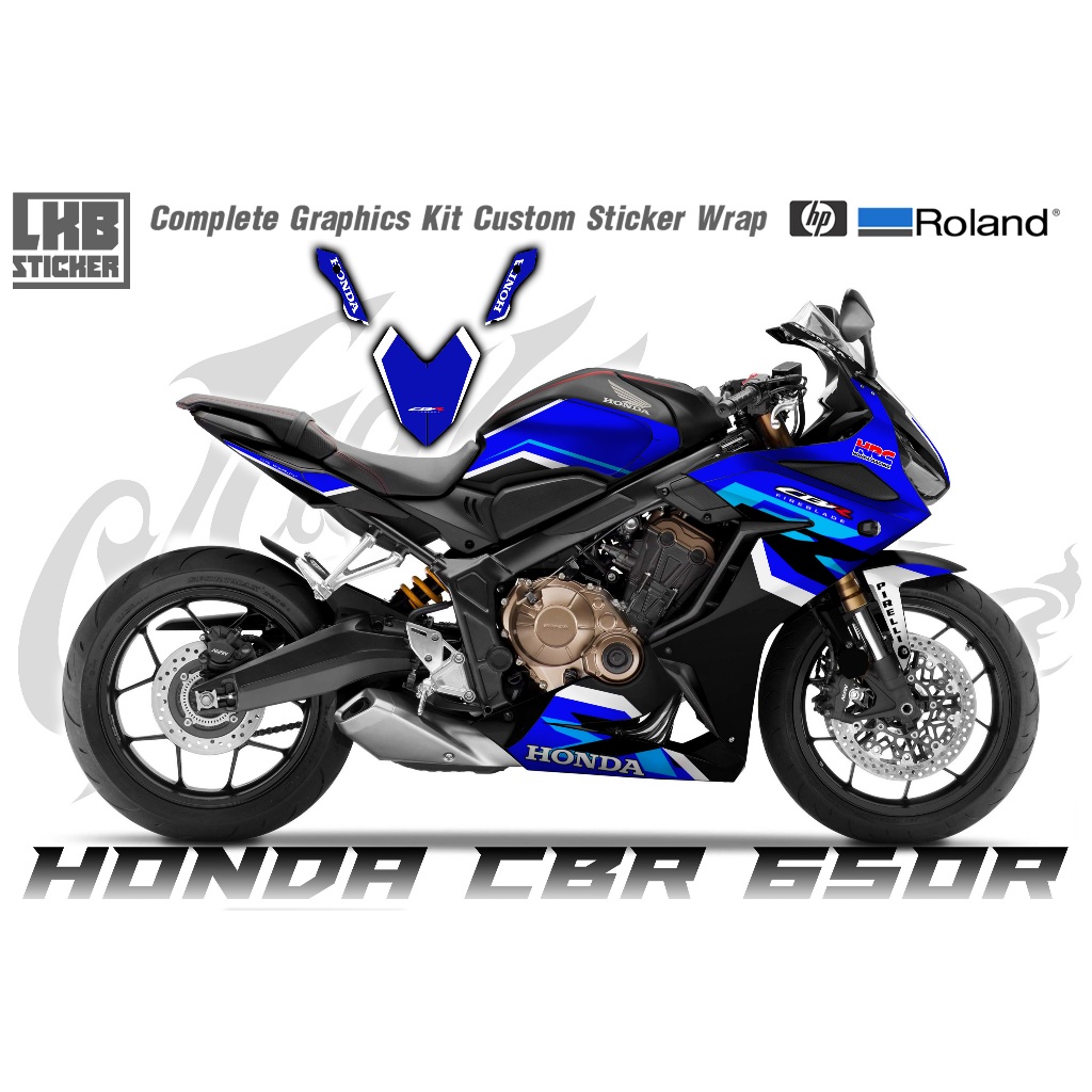สติ๊กเกอร์แต่งลายรถ Honda Cbr 650R 2019 – 2023 ลาย CBR FIREBLADE ราคา ถูกที่สุด ดีลบีเคเค แกลเลอรีภาพที่ 5