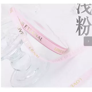 🌷🌷BAG🌷🌷ริบบิ้น ริบบิ้น เส้นเล็ก พิมพ์ลายภาษาอังกฤษ ใช้ผูกของขวัญ ช่อดอกไม้ ตกแต่งช่อดอกไม้