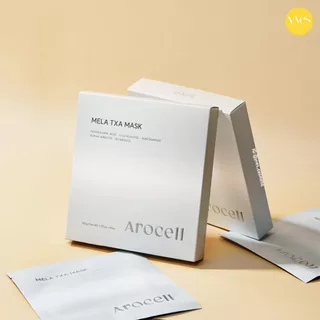 🌟พร้อมส่ง!!!🌟Arocell Mela TXA Mask Sheet 4 แผ่น/กล่อง มาส์กฝ้า
