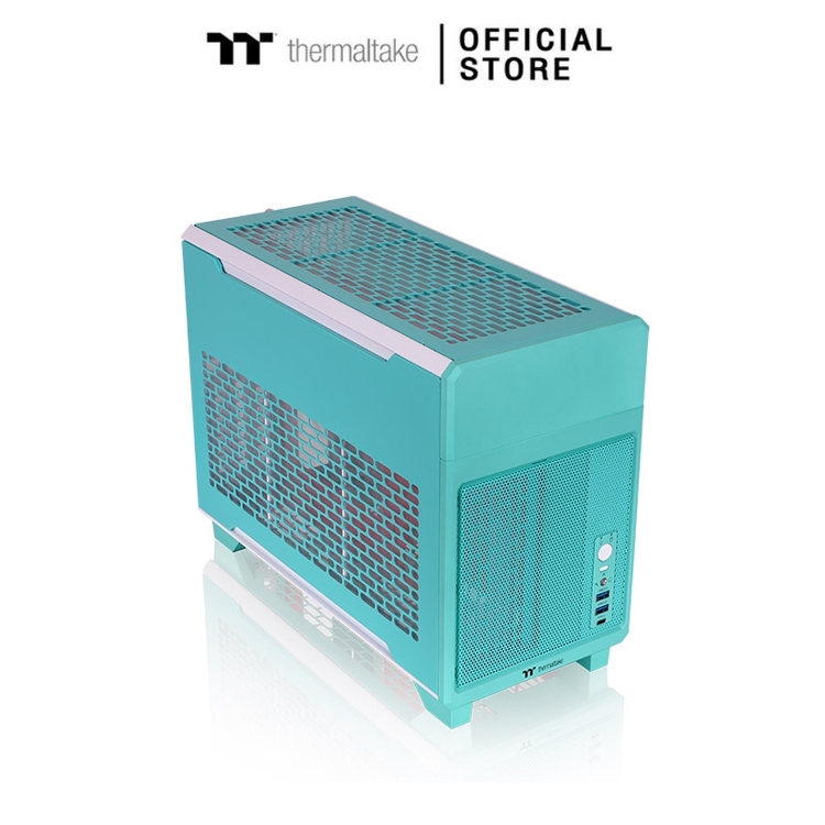CASE THERMALTAKE TR100 MINT STRAWBERRY MINI : CA-11A-00SLNN-00
