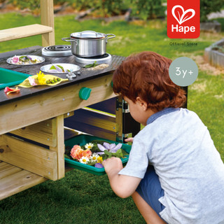 Hape Outdoor Kitchen	ชุดครัว เอาท์ดอร์ เล่นนอกบ้าน ใส่น้ำจริงได้ 3Y+ รูปที่ 5
