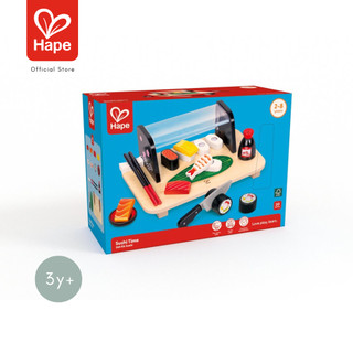 Hape ของเล่นไม้ ของเล่นทำอาหาร เซตซูชิสดใหม่ Sushi Time ของเล่นเสริมพัฒนาการ 3 ปี ขึ้นไป รูปที่ 8