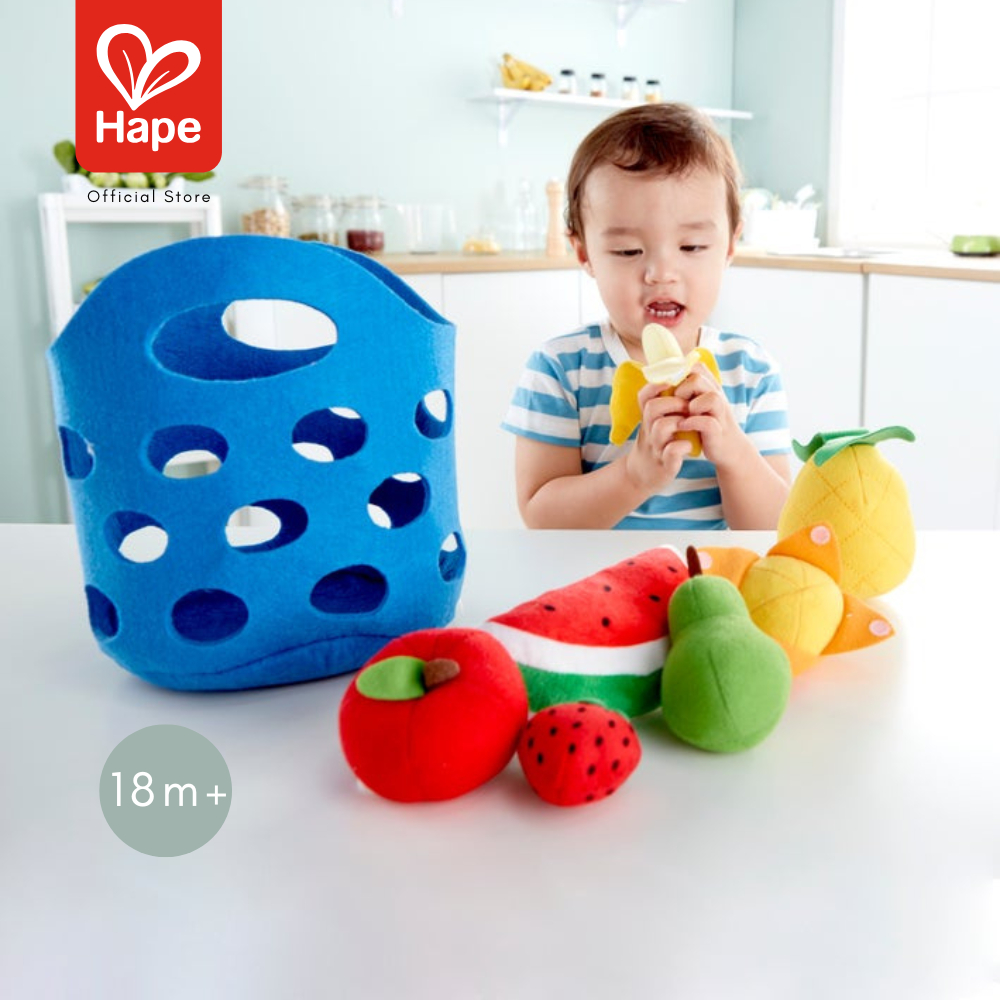 Hape Toddler Fruit Basket	ตะกร้าผลไม้นุ่มนิ่ม	18M+ รูปที่ 3