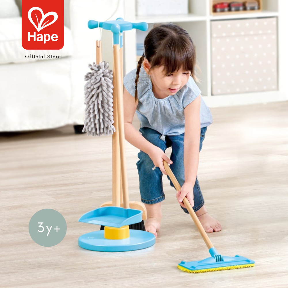 HAPE Clean Up Broom Set	ชุดปัด กวาด เช็ด ถู	3Y+ รูปที่ 2