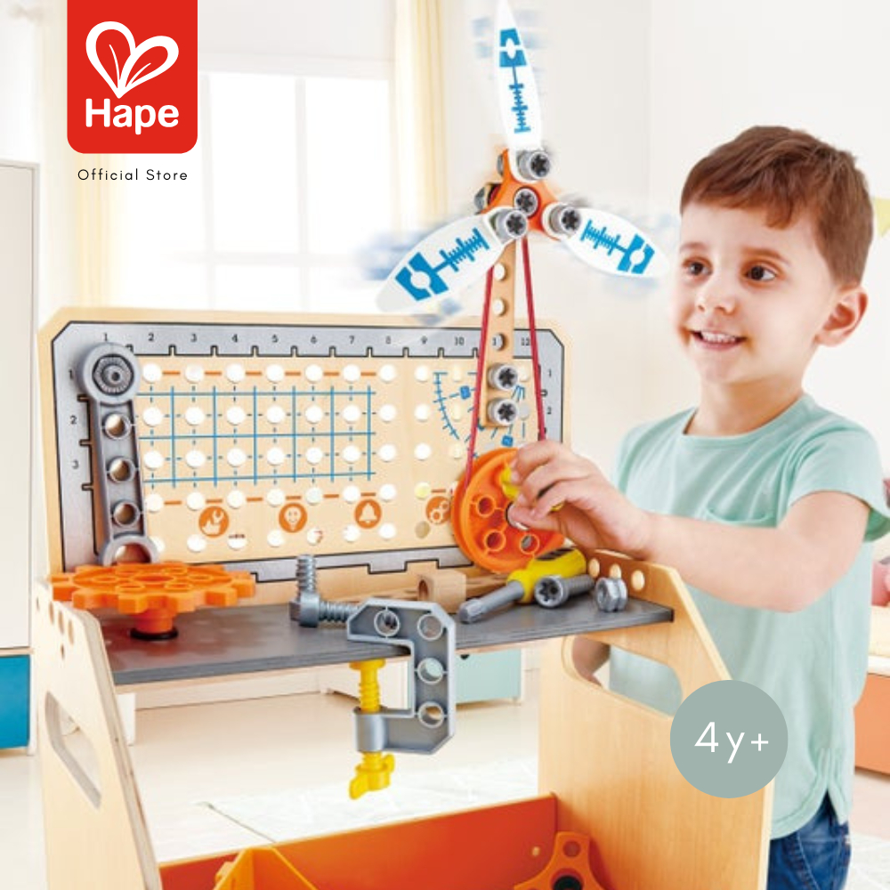 Hape - Discovery Scientific Work        โต๊ะนักประดิษฐ์วิทยาศาสตร์ (ขนาดเล็ก)        4Y+ รูปที่ 4