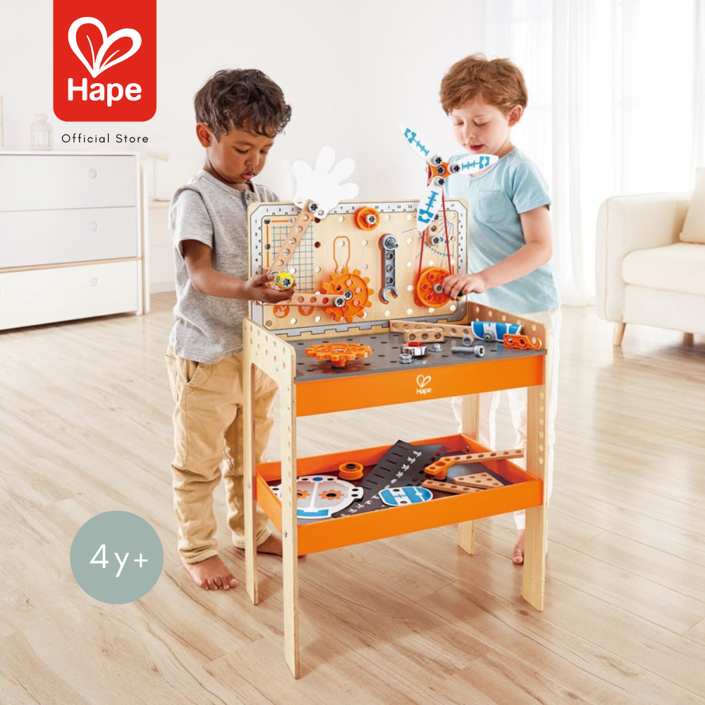 Hape - Deluxe Scientific Workbench        โต๊ะคิดค้นของนักวิทยาศาสตร์ตัวน้อย        4Y+ รูปที่ 5