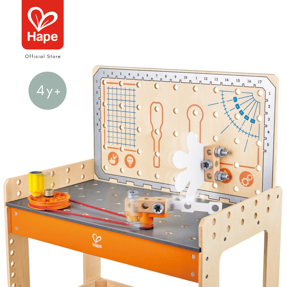 Hape - Deluxe Scientific Workbench        โต๊ะคิดค้นของนักวิทยาศาสตร์ตัวน้อย        4Y+ รูปที่ 6