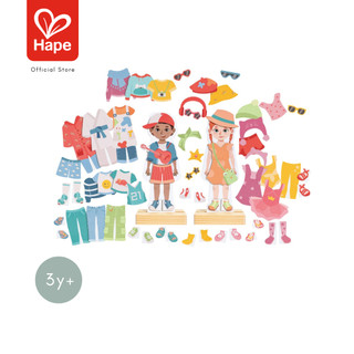 Hape - Dress-Up Magnetic Puzzle        แม่เหล็กแต่งตัว        3Y+