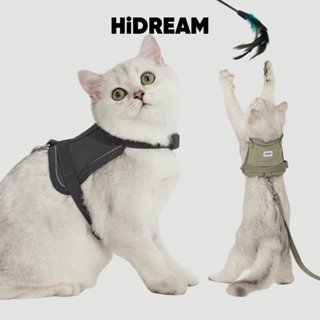 [ส่งด่วน] HiDREAM สายจูงแมว Cat Harness & Leash ระบายอากาศดี…
