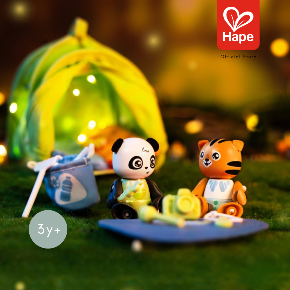 Hape - Eco-Camping Playset        แคมป์ปิ้ง E-co        3Y+ รูปที่ 5