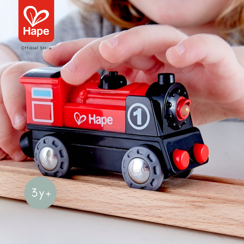 HAPE Battery Powered Engine	รถไฟใส่ถ่านวิ่งเองได้	3Y+ รูปที่ 3