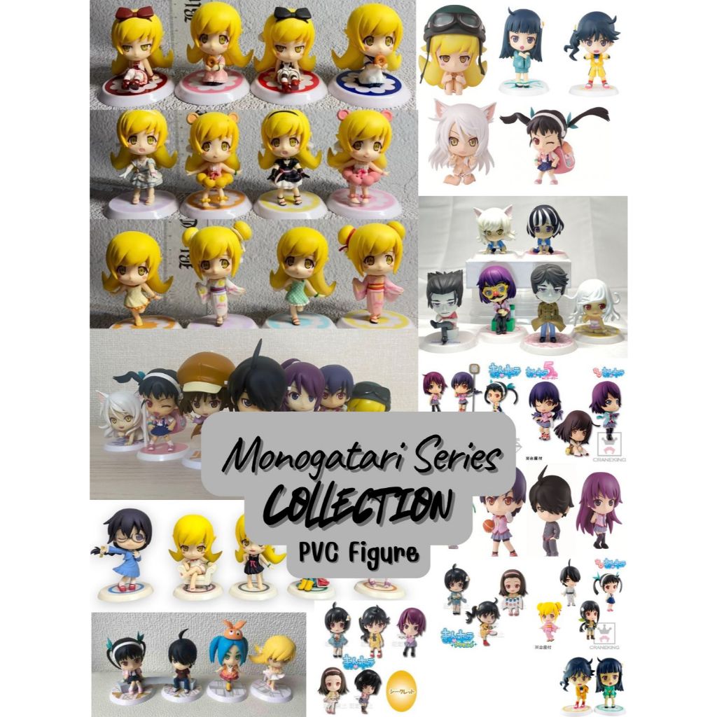 Bakemonogatari × Nisemonogatari - Monogatari - Series - Collection - Figure - Banpresto -