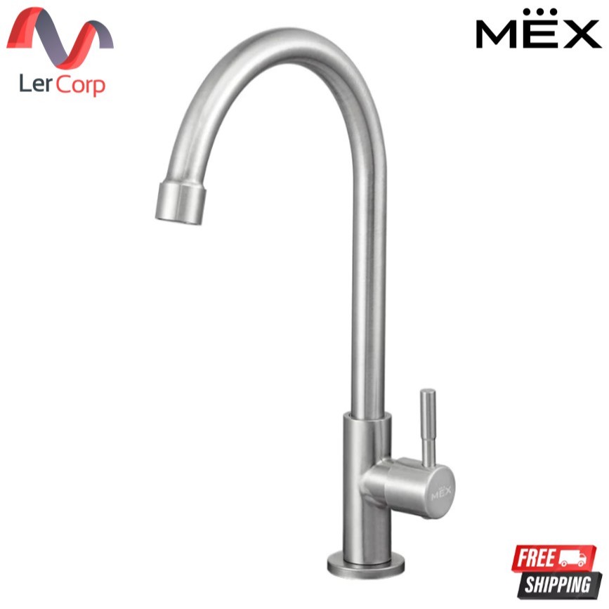(MEX) ก๊อกน้ำเย็น MEX ทรง J รุ่น N261IX