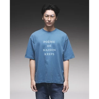 maison KEEPS | The Oversized Poem Tee | Unisex | เสื้อยืดทรง Oversized มี 2 Sizeให้เลือก อก44'' และ 48''