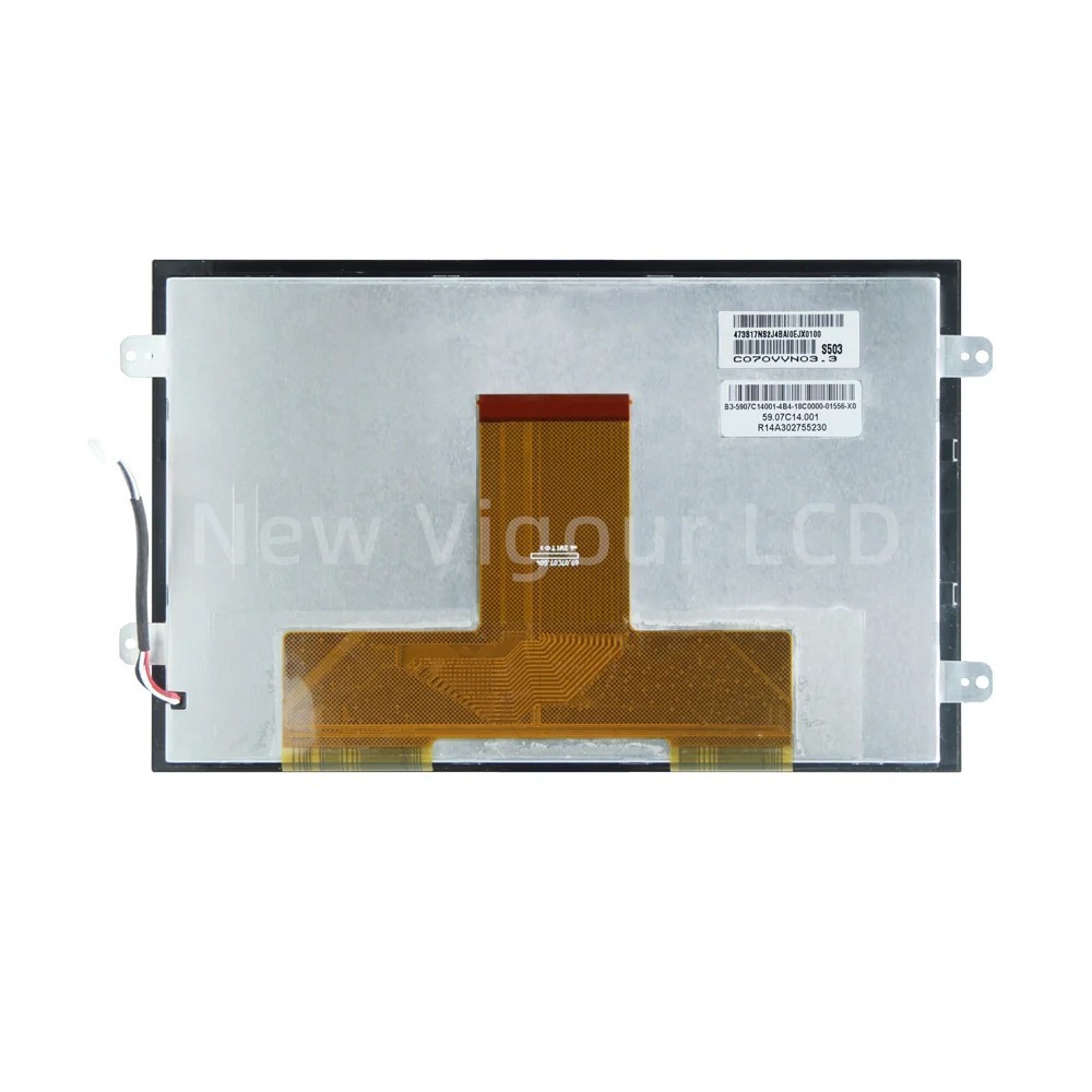 QFAD305C Genuine 7 inch C070VVN03.3 LCD display for AU-DI A3 Alpine 8v0 857 273 n digitizer navigati